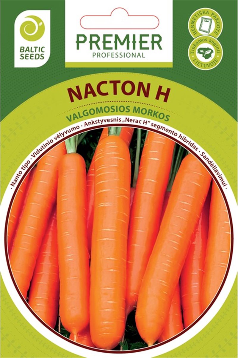 NACTON H, valgomosios morkos