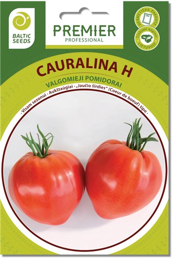 CAURALINA HF1, valgomieji pomidorai, 5 sėklos