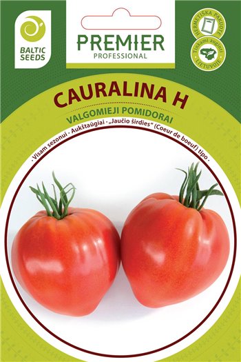 CAURALINA HF1, valgomieji pomidorai, 5 sėklos