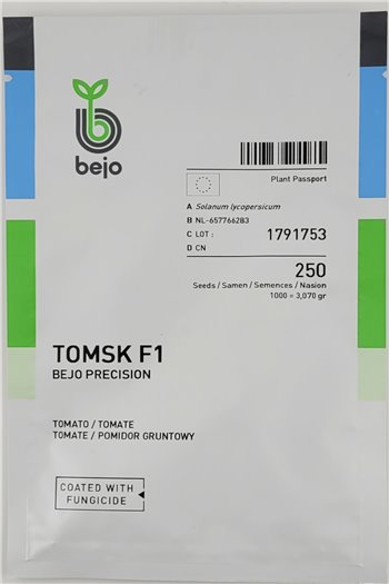 Pomidorai TOMSK F1, 250 sėklų