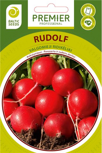 RUDOLF, ankstyvųjų ridikėlių sėklos, 5 g
