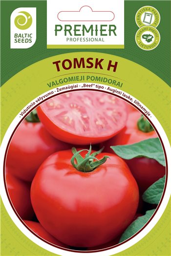 TOMSK H, pomidorai (žemaūgiai), 15 sėklų