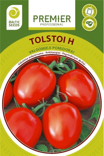 TOLSTOI H, valgomieji pomidorai (aukštaūgiai), 35 sėklos