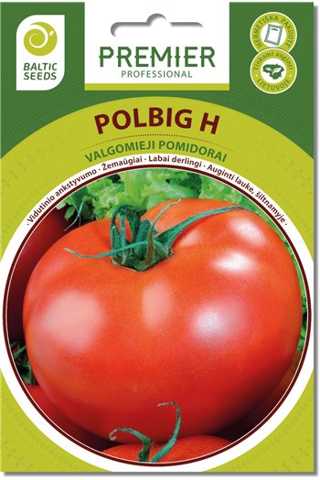 POLBIG H, valgomieji pomidorai, 35 sėklos