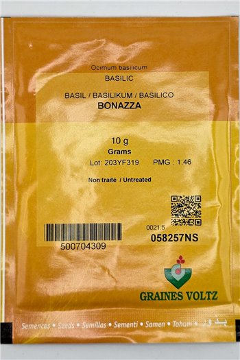 Bazilikai BONAZZA, 10 g