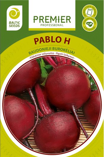 Raudonieji burokėliai PABLO H, 200 sėklų