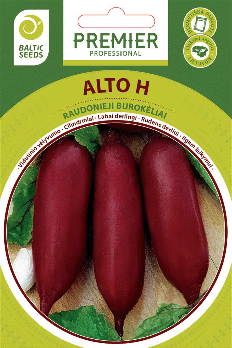 ALTO H, raudonieji burokėliai, 200 sėklų