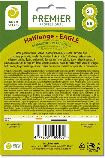 EAGLE -  Halflange, šakninių petražolių sėklos, 1 g