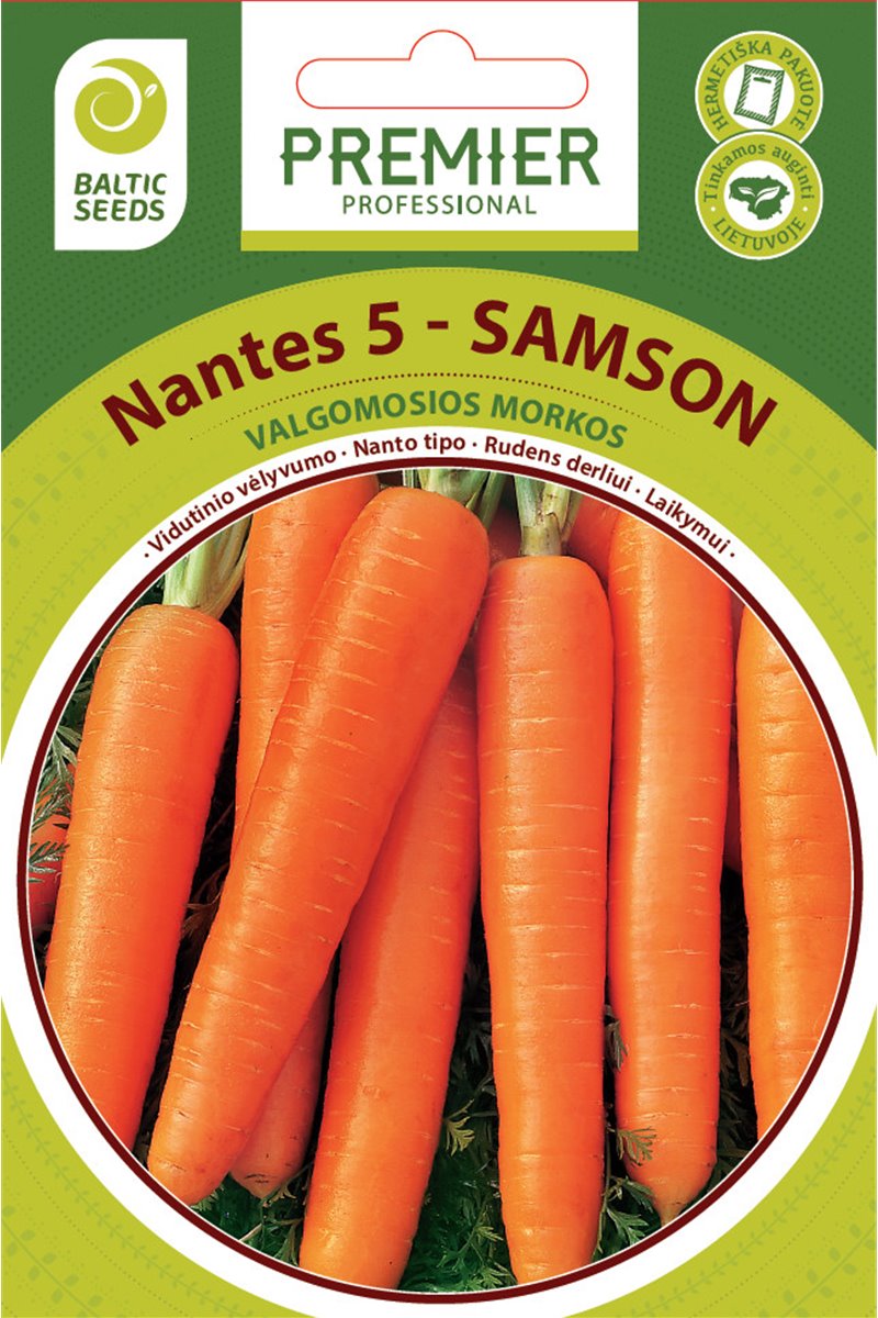 SAMSON - Nanto 5, valgomosios morkos, 3 g